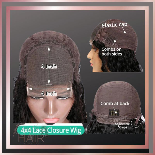 4x4 HD Closure Wig